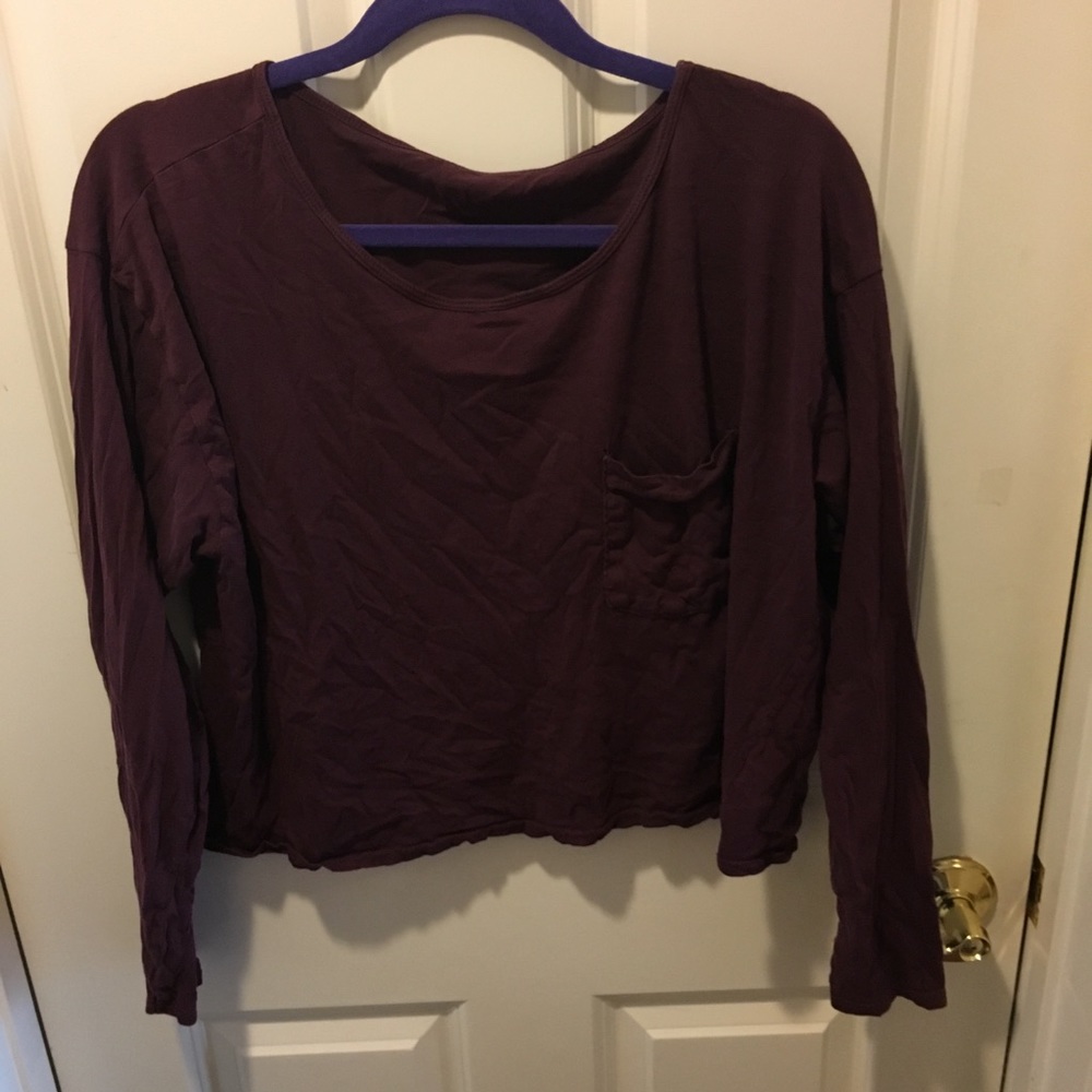AA Cropped Boxy Long Sleeve